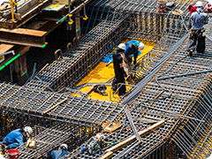 鉄筋工を求人募集中です